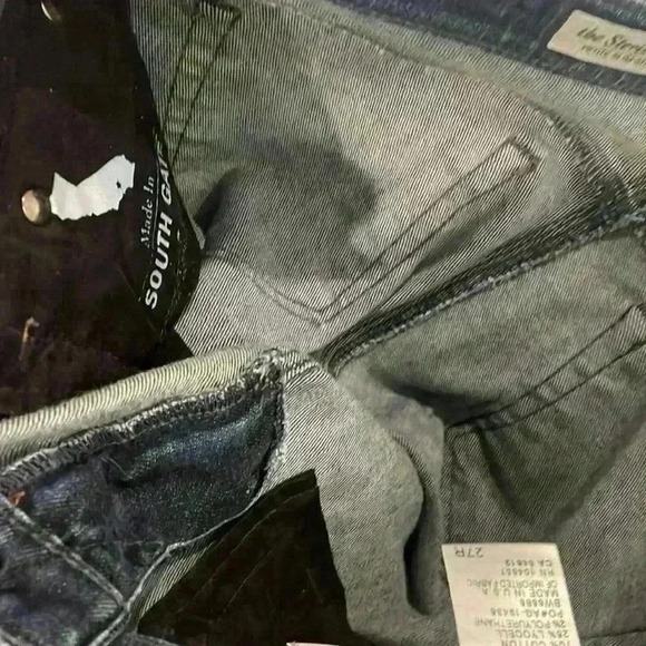 AG Adriano Goldschmied -The Stevie Petite Slim Straight Sz 27R - Picture 10 of 11